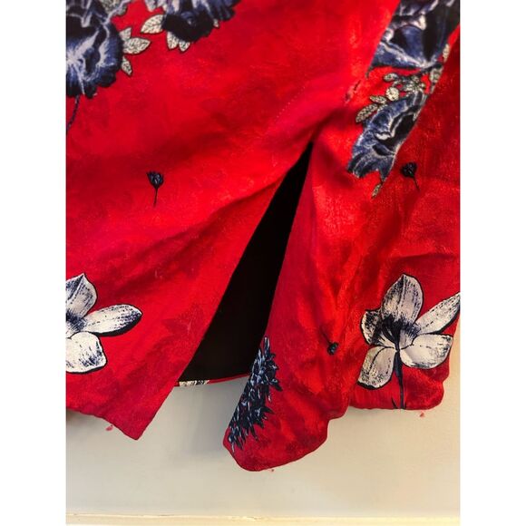 Topshop Jacquard Floral Kimono Jacket Size US 8 Asian inspired Festival - Picture 9 of 13